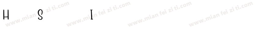 Hello Saffana Italic字体转换
